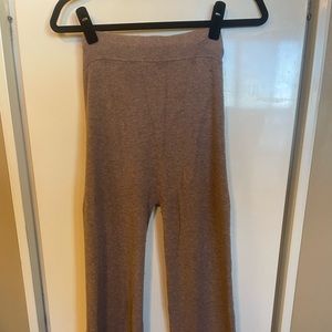 Cashmere like knit lounge pants